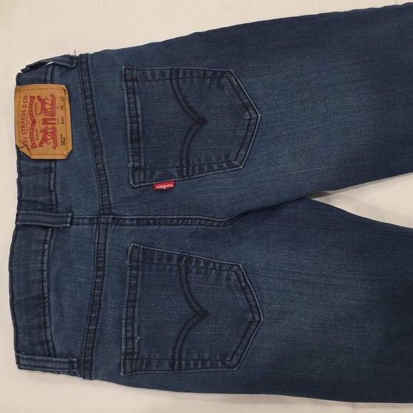 Boys Levi's 502 Regular Taper Jeans Size 8 - Picture 6 of 6